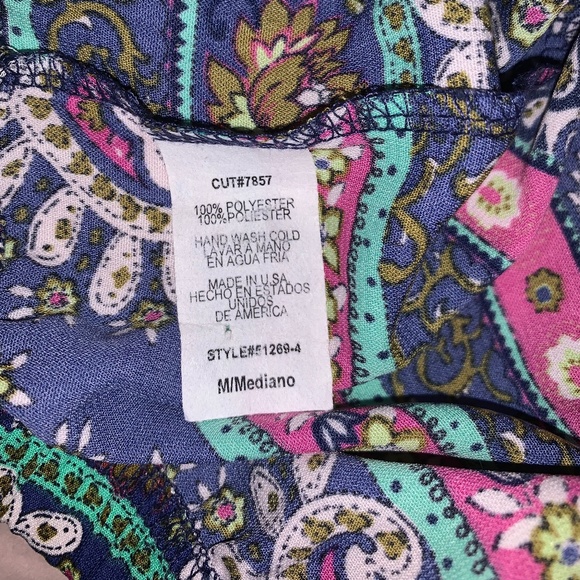 Andrée Paisley Strapless Floral Romper - Picture 11 of 11